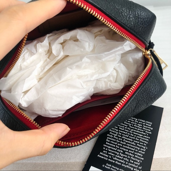 Coach Disney Mickey Mouse Small Boxy Cosmetic Case - Picture 7 of 8